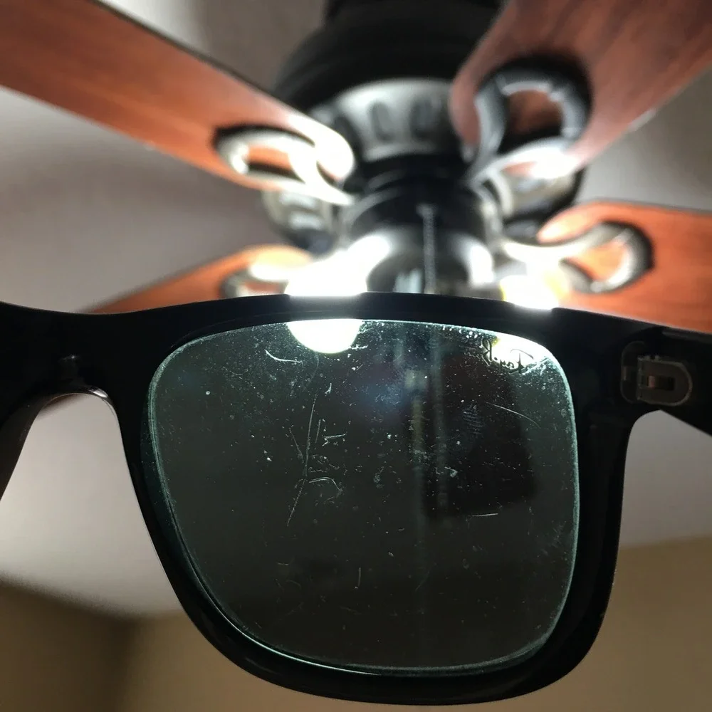 Ray-Ban Justin Sunglasses Unisex Medium Black Square Frame
